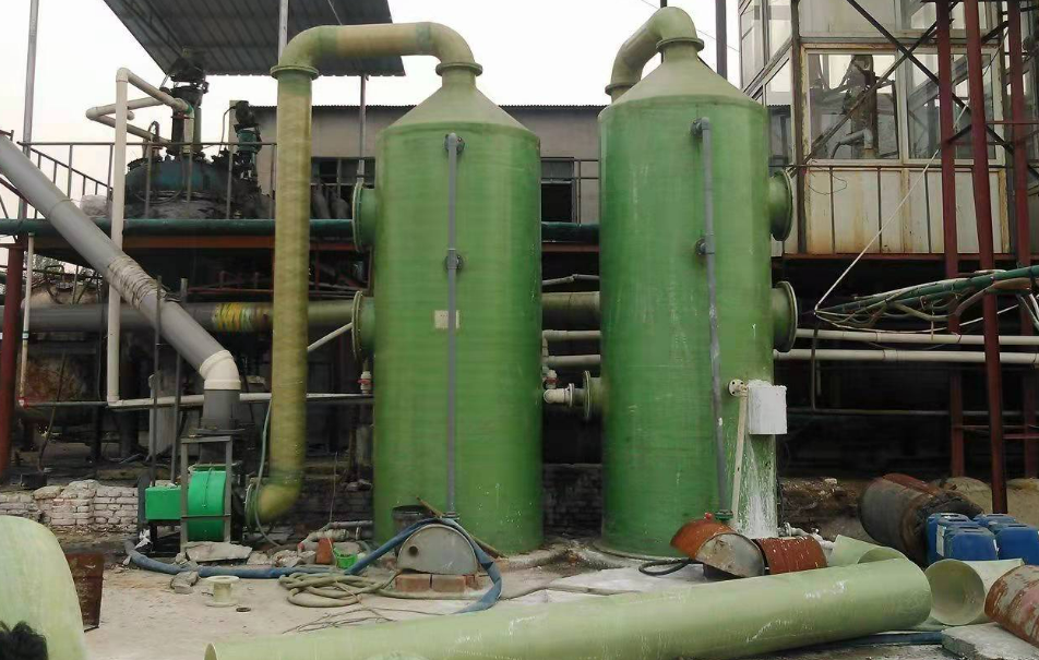 玻璃鋼材質(zhì)噴淋塔 玻璃鋼材質(zhì)噴淋塔